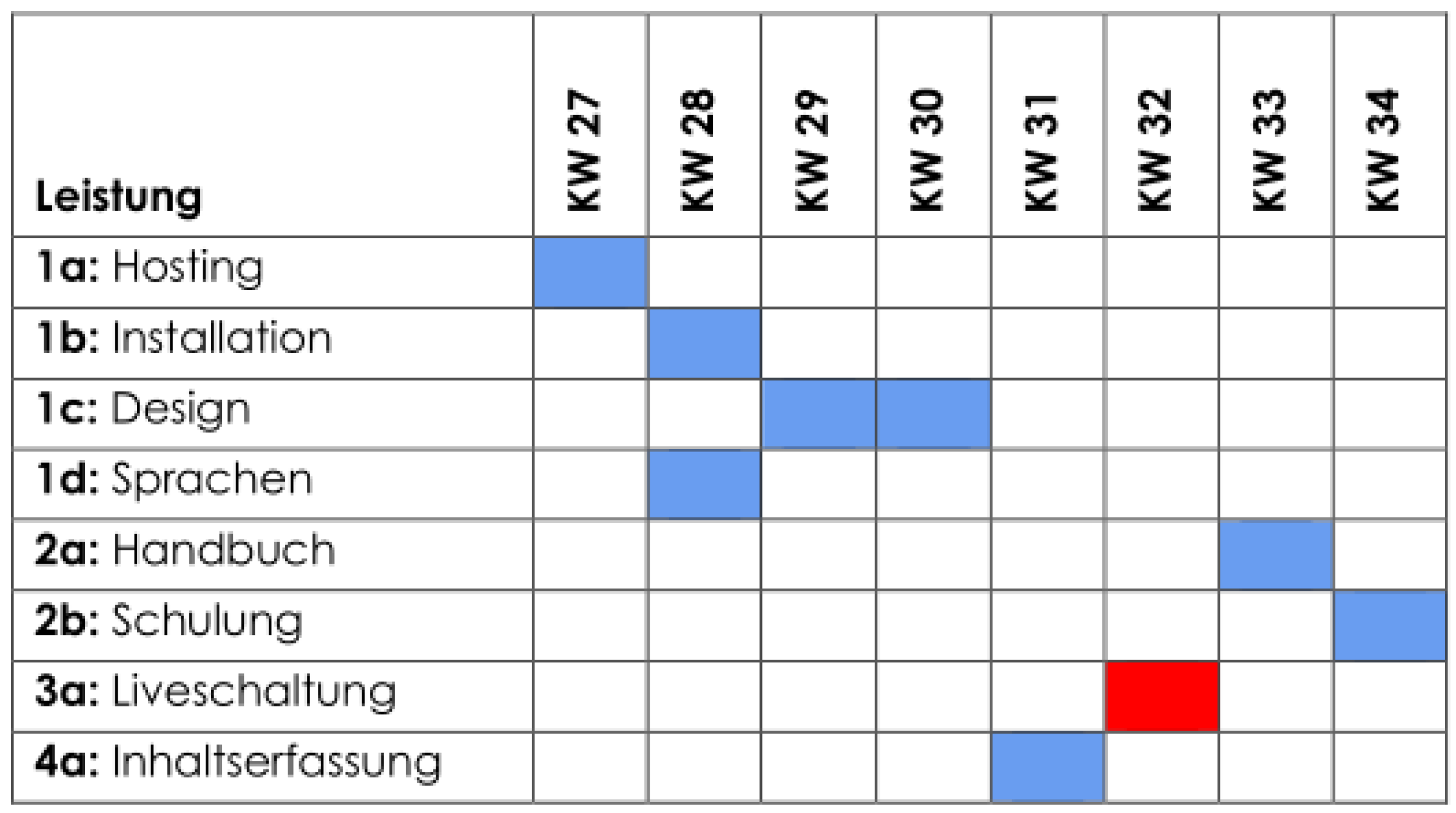 Projektplan der Plattform Armeetaucher.ch